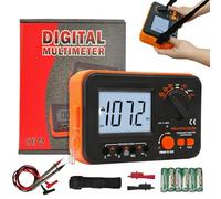 Megohmetro, Tester di Resistenza di Isolamento, WapoRich Digitale 2000MΩ Ohm Meter Prova DC 250V/500V/1000V e AC 750V