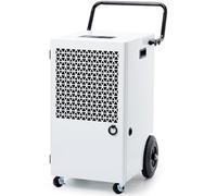 Megonia 120L/Giorno Deumidificatore Elettrico a Compressore: Deumidificatore Professionale con Pompa e Tubo di Scarico, Zona 300m²/600m³ Deumidificatori, Timer 24H, Controllo Dell'Umidità