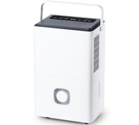 Megonia Deumidificatore Casa Muffa Elettrico: 50L/24h Deumidificatori Ambienti 120㎡Serbatoio 4.5L Scarico Continuo Modalità Smart Silenzioso e Portatile per Bagno Cantina Ufficio Garage Appartamento