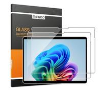 MEGOO[2 Pezzi Protettiva Pellicola per Microsoft Surface Pro 11,Surface Pro 9/Pro 10,Pro 8/Pro X, Vetro Temperato/Risposta alta