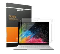MEGOO [2 pezzi] Protezioni schermo Surface Book 2, vetro temperato/ad alta sensibilità/tocco amichevole,compatibile per Microsoft Surface Book 13,5 pollici