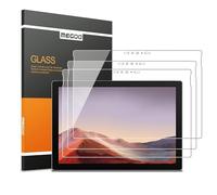 MEGOO [3 Pack Pellicola protettiva per Surface Pro 7, facile installazione/spessore 9H/antigraffio, compatibile con Microsoft Surface Pro 7/Pro 7 Plus 12,3 pollici