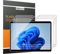 MEGOO [3 pezzi Vetro Temperato Schermo Protettivo For Microsoft Surface Pro 11 AIPC 2024/ Pro 9/ Pro 10/8/X 13 pollici, Installazione facile/Anti-graffi/Tocco morbido