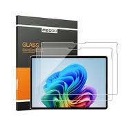 MEGOO Pellicola Protettiva AmorShield per Microsoft Surface Pro 12", Vetro Temperato 9H+, Antigraffio 3x, Anti-Impronte, HD Chiaro, Facile da Installare, Confezione da 2