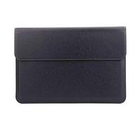 Megoo per laptop da 33,8 cm custodia in pelle per Surface laptop, macbook Air, MacBook Pro, ultrabook con morbido in pelle, nero