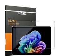 MEGOO Protettiva Pellicola vetro temperato per Surface Pro 11,Surface Pro 9/Pro 10,Surface Pro 8/X,Protezione dello schermo a contatto amichevole
