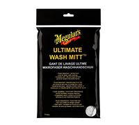 Meguiar's 1087769 Acciaio Guanto Lavaggio Deep Pile Chenille Wash Mitt, Microfibra