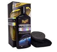 MEGUIAR'S Cera Auto Liquida Idrorepellente, Cera Auto Professionale Effetto Bagnato e AntiGraffio, Cera Liquida per Lucidatura Auto Effeto Specchio, 1 Flacone da 473 ml