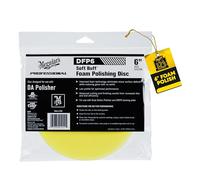 Meguiar's DFP6, Tampone Giallo per rotorbitali per lucidatura, 152mm