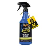 Meguiar's Extreme Marine Spray Detergente per Tutte le Superfici per Cura Marina Completa, 32 oz, Efficace Rimuovi Macchie d'Acqua Marina, Garantisce una Lucentezza Senza Striature per Gel Coat