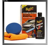 Meguiar's Quik - Kit per cancellare i graffi dell'auto, rimuove le imperfezioni, include Meguiar's ScratchX, cuscinetto per trapano e asciugamano in microfibra
