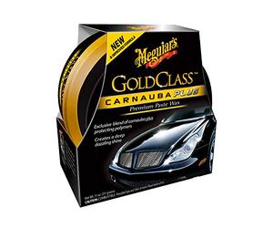 Meguiar's Gold Class Carnauba Plus Premium Paste Wax 311g Miscela di carnauba e polimeri per una protezione duratura, riflessi profondi e finitura brillante, sicuro su vernice lucida e trasparente