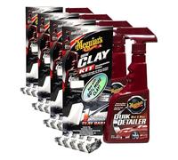 Meguiar's® Kit Quick Clay con argilla e pulitore, G1116EU (Confezione da 4)