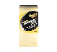 MEGUIAR'S X2035EU Panno in Microfibra Supreme, Confezione Risparmio da 6, Giallo