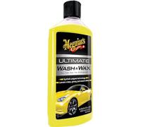 Meguiar's Ultimate Wash & Wax, Shampo con Cera per Auto - Dona Pulizia, Protezione e Brillantezza, 473 ml, G17716EU