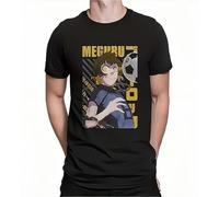 Meguru Bachira T-Shirts for Men Blue Lock Isagi Yoichi Anime Fashion 100% Cotton Tee Shirt Round Neck Short Sleeve T Shirt
