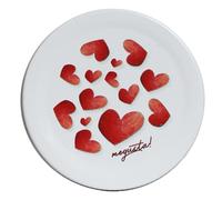 megusta! 16 coperchi di ricambio per barattoli da conserva megusta! | a forma di cuore | Ø 73 mm per bicchieri di 200 ml | alluminio inossidabile