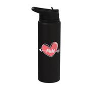 Meh freccia d'amore Stainless Steel Insulated Water Bottle