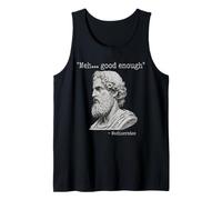 Meh Good Enough Filosofia Meme Divertente Sarcastico Mediocrate Canotta