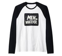 Meh, Qualunque Costume per Un Look Casual e alla Moda Maglia con Maniche Raglan