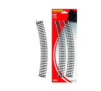 Mehano 30849 Binari Curva, 4 Pezzi