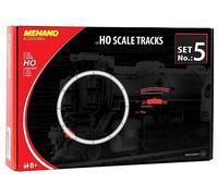 MEHANO F105- Set Binari Scala H0 per comporre un ovale, 12 Pezzi, NUOVO