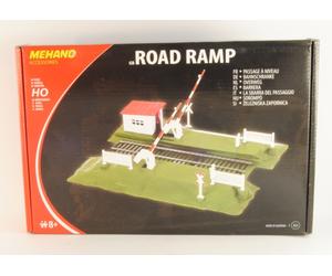 MEHANO F290 Passaggio a Livello per plastico diorama ferroviario scala H0 1:87