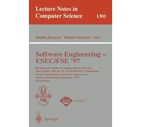 Mehdi Jazayeri Software Engineering - ESEC-FSE '97: 6th European So (Tascabile)