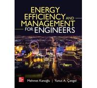 Mehmet Kanoglu Yunus Energy Efficiency and Management for En (Copertina rigida)