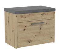 Mehome Scarpiera 35X60X49 CM Con Sedile E Vano Portaoggetti 32X56X8 CM Panca Cuscino Per Sedile Scarpiera Scarpiera In Legno Per Ingresso Scarpiera Panca Guardaroba Panca (Artigianale)