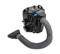 MEHOOSPVN Macchina per nebbia, 6000 W, macchina per ghiaccio secco con controllo elettronico della temperatura, 200 M² con ugello e tubo, macchina per fumare ghiaccio secco per effetti palcoscenici