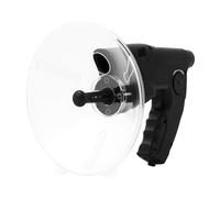 MEHOOSPVN Microfono direzionale parabolico, 100 m, 8 microfoni parabolici, monocolari, con cuffie, per osservare gli animali, leggero e portatile