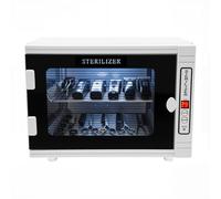 MEHOOSPVN Sterilizzatore UV da 12 l, disinfezione UV con timer e display a LED, sterilizzatore a 2 strati, per la casa, parrucchiere, spa, manicure, salone, odontoiatria