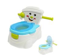 MEHOOSPVN Vasino per bambini da 6 mesi a 5 anni, per imparare WC con schienale, per bambini, WC per bambini, vasino da addestramento vasino, Potty Training Toilet, blu