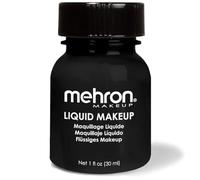 Mehron Liquid Make-up - Black (30 ml)