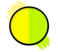 Mehron Paradise Makeup AQ - UV Stardust (giallo UV/giallo neon, 40 gr)