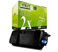 Mehrwegtoner 2 X Toner compatibili per Utax P-4531 i MFP P-4536 i sostituisce 1T02V30UT0 nero con circa 14.500 pagine