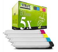 Mehrwegtoner Set di 5 toner per Samsung MultiXpress 4 Rinnovation X4200 X4220RX X4250LX X4300LX sostituisce K808S C808S M808S Y808S