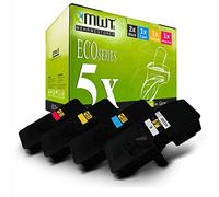 Mehrwegtoner Set di 5 toner per Triumph-Adler P-C2566W P-C2650DW P-C2655WMFP sostituisce PK5015 CKMY