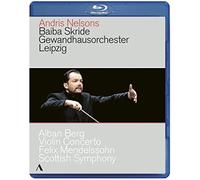 Berg: Violin Concerto/Mendelssohn: Scottish Symphony... (Blu-ray) Skride Baiba