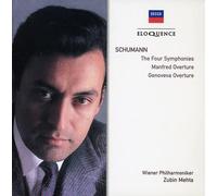 Robert Schumann Schumann: The Four Symphonies/Manfred Overture/Genoveva Ove (CD)