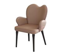 MEHWSAR Moderna Poltrona da Cucina, Sedia Decorativa, sedie da Pranzo, Poltrona Imbottita for Salotto, Sedia da Soggiorno, Sedia da ricevimento, sedie a pozzetto con braccioli e Schienale(Style-1)