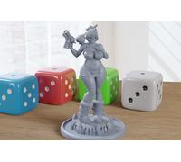 Mei Chubby Ragazza - Sexy Pin-Up Fan Art. - 3D Stampato Miniatura Figura - 32mm