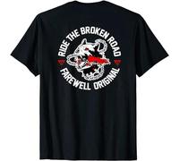 Mei Man Chen Men's Limited Days Gone Ride The Broken Road - Farewell T-Shirt Black Black XL