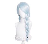 Mei Mei Parrucche Cosplay Anime Jujutsu Kaisen Cosplay Donne 65 cm Treccia Blu Ghiaccio Resistente Al Calore Parrucche Sintetiche Dei Capelli di Halloween Ruolo Pl