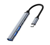 MEIBAOGE 1x3.0+2x2.0 Hub USB con 5 Porte Estesa Spina Portatile Tipo C Splitter per Computer