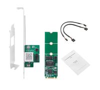 MEIBAOGE 2.5G Base-T Gigabits Scheda di rete M.2 Single Port Gigabits Ethernet Card Adattatori 2500Mbps Velocità di trasmissione