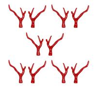 MEIBAOGE Fermaglio per capelli con corna di drago, 10 pezzi, forcina per capelli da donna, accessorio per capelli per acconciature tradizionali cinesi