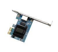 MEIBAOGE Scheda di rete da PCIE a RJ45 RTL8125B 10/100/1000/25000Mbps Gigabit Ethernet Gigabit PCIE Ethernet Scheda di rete