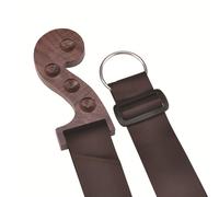 MEIBAOGE Supporto per violoncello in legno, supporto per fermaporta, protezione per violoncello, con cinghie, accessorio per violoncello